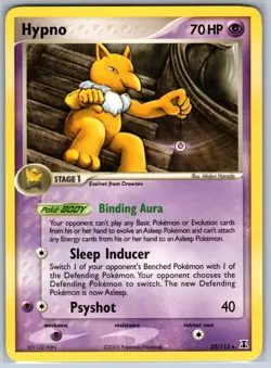 Hypno Delta Species 23/113 LP-NM Pokemon card - Image 1