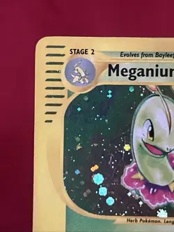 Meganium Expedition 18/165 Holo Shiny Card Excellent Condition Pokemon (T95) - Image 3