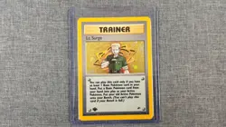 Lt. Surge 17/132 Gym Heroes First Edition Rare Holo Pokemon Card WOTC 2000 - Image 5