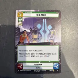 Star Wars Unlimited Fulcrum LAW 414 Hyperspace RARE Card - Lawless Time - Image 1