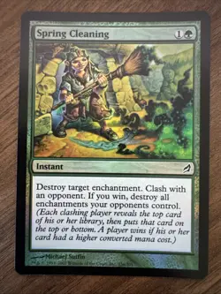 Spring Cleaning Foil English Lorwyn MTG Magic 236/301 - Image 1