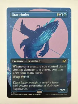 MTG, Starwinder Borderless 291 NM Edge of Eternities Regular - Image 1