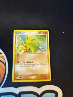 Larvitar 62/109 Reverse Holo Stamped - Pokemon TCG, EX Team Rocket Returns, 2004 - Image 1