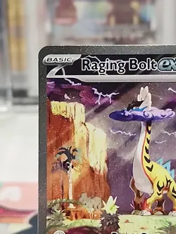 Pokemon Raging Bolt EX 208/162 Special Illustration Rare Pokemon - Image 3