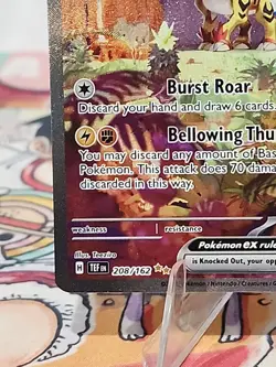 Pokemon Raging Bolt EX 208/162 Special Illustration Rare Pokemon - Image 5
