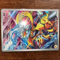 Pokemon TCG Stellar Crown Illustration Rare Zeraora 151/142 - Image 2
