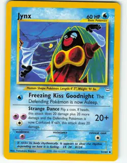 Jynx - 31/64 Neo Revelation - Pokemon TCG - 2001 - Image 1