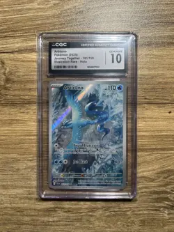 CGC 10 Articuno 161/159 Journey Together Illustration Rare Holo Pokemon GEM MINT - Image 1