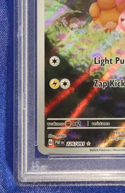 Pawmi 226 PSA 10 GEM MT Paldean Fates Pokemon 2024 - Image 4