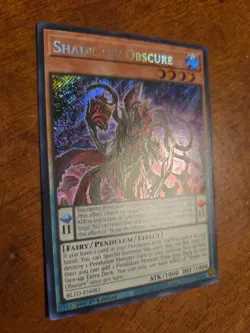 Shade the Obscure BLZD-EN083 Secret Rare Yugioh 1st Edition Blazing Dominion - Image 2