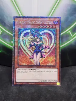 Yugioh Dark Magician Girl RA03-EN123 Quarter Century Secret Rare 1st Edition NM - Image 1