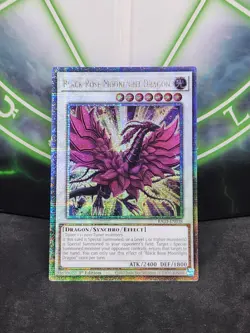 Yugioh Black Rose Moonlight Dragon RA03-EN038 Quarter Century Secret Rare NM - Image 1