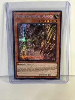 1x (M/NM) Primite Imperial Dragon MP25-EN099 Prismatic Secret Rare 1st Ed Yugioh - Image 1