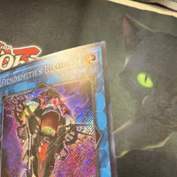 YuGiOh! INFO-EN046 Fiendsmith's Requiem 1st Edition Secret Rare NM - Image 5