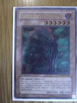 Destiny Hero Double Dude Ultimate Rare - Yu Gi Oh TCG - Pack Fresh - POTD-EN012 - Image 1