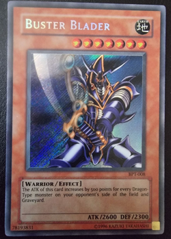 Yu-Gi-Oh! Buster Blader, BPT-008, Vintage, Secret Rare, Promo - Image 1