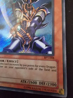 Yu-Gi-Oh! Buster Blader, BPT-008, Vintage, Secret Rare, Promo - Image 5