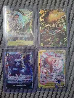 One Piece TCG SP + Alt Art Lot 🔥 Luffy / Zeus / Borsalino/ Enel – NM – Rare - Image 1