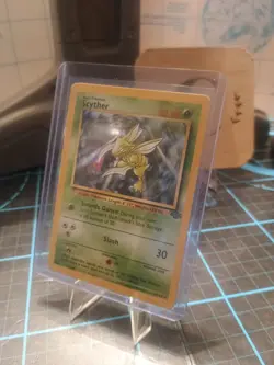 Scyther Jungle nonHolo rare one owner Base Set Pokemon Card 26/64 - Image 2