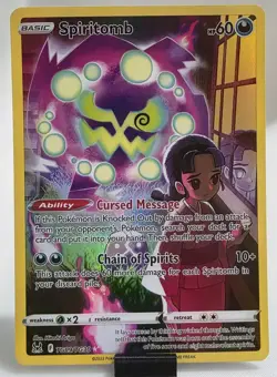 Spiritomb TG09/TG30 SWSH11: Lost Origin Trainer Gallery Pokemon Card NM - Image 1