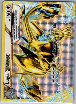 Lugia BREAK 79/124 XY - Fates Collide - Pokemon Card - NM - Image 1