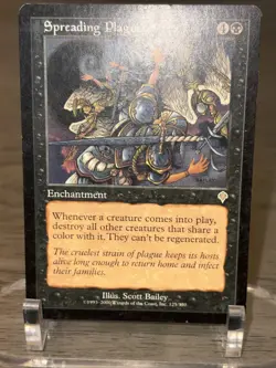 Spreading Plague Invasion Regular LP Magic The Gathering MTG - Image 3