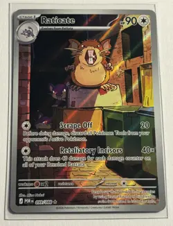 Raticate 099/088 ME03: Perfect Order Holo Mega Evolutions Pokemon Card - Image 1