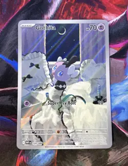 Pokemon TCG Gothita 124/086 Illustration Rare Holo 70 HP Sv: White Flare - Image 1