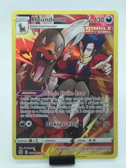 Pokemon TCG Houndoom TG10/TG30 SWSH09: Brilliant Stars Trainer Gallery NM - Image 1