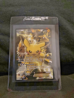 Pokemon Pikachu EX XY124 XY Holo (Black Star Promo) - NEAR MINT - Image 2