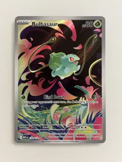 Bulbasaur 133/132 Mega Evolution Pokemon Illustration Rare Near Mint/mint - Image 1