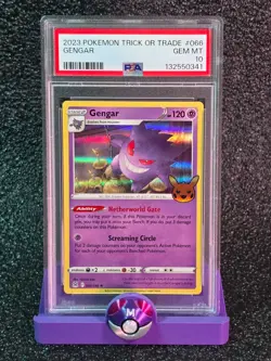 PSA 10 Gengar #066 Pokemon Trick or Trade - Image 1