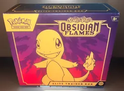 Pokemon Obsidian Flames EMPTY ETB WITH NO ACCESSORIES - Image 1