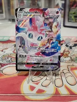 Pokemon TCG Sylveon VMAX Full Art Ultra Rare Holo Tg15/Tg30 NM - Image 2