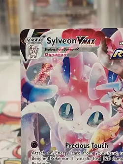 Pokemon TCG Sylveon VMAX Full Art Ultra Rare Holo Tg15/Tg30 NM - Image 3