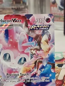 Pokemon TCG Sylveon VMAX Full Art Ultra Rare Holo Tg15/Tg30 NM - Image 4