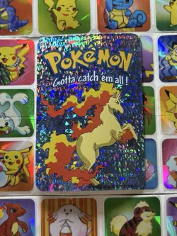 Pokemon 151 Vintage Pocket Monsters Vending HOLO Prism Sticker 2000 Nintendo - Image 4