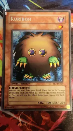 Yugioh Kuriboh FL1-EN003 Secret Rare Limited Edition LP - Image 1