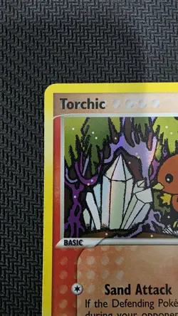 Torchic 66/100 EX Crystal Guardians Stamp Pokemon Card Reverse Holo Rare - Image 2