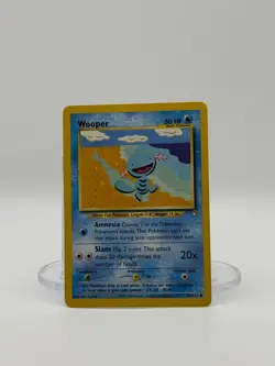 Wooper 82/111 Neo Genesis WOTC Pokemon Card - Image 1