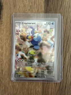 Pokemon TCG Cramorant Illustration Rare Card Twilight Masquerade 176/167 - Image 1