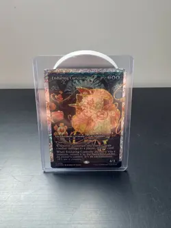 Enduring Curiosity (Showcase) (Fracture Foil) Duskmourn: House of Horror Foil - Image 1