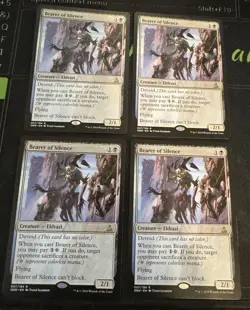 Bearer of Silence X4 Oath of the Gatewatch Magic the Gathering MTG - Image 1