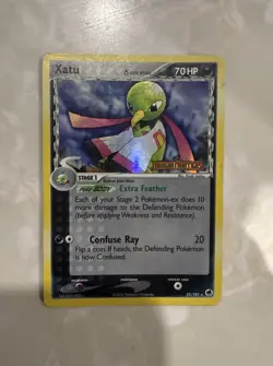 Xatu (Delta Species) - 25/101 - Rare - Reverse Holo LP, English Pokemon EX Drago - Image 1