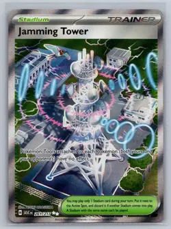 JAMMING TOWER 261/217 HOLO ULTRA RARE POKEMON ASCENDED HEROES NM/M - Image 1