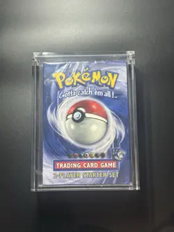 2-Player Starter Set Pokemon Base Set Sealed with Acrylic Case - Image 2