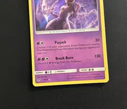 Mewtwo 12/18Ultra Rare Detective Pikachu Pokemon TCG Near Mint - Image 2