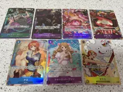 One Piece Trading Card Luffy Zoro Sanji Secret Parallel Limited - Image 2