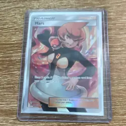 Pokemon TCG Mars 154/156 SM-Ultra Prism Full Art Holo Ultra Rare Trainer - Image 1