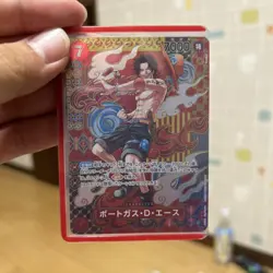 One Piece Trading Card Portgas D Ace Single Card Excellent - Image 1